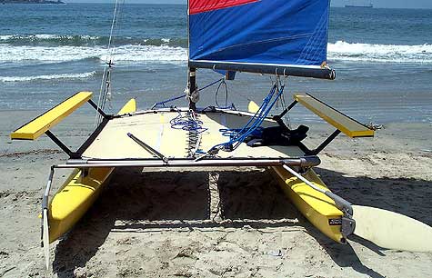 catamaran wing sail