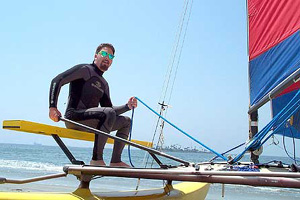 catamaran wing sail